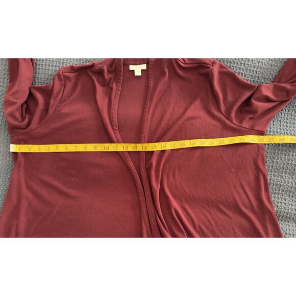 J. Jill Pure Jill Cardigan Sweater Draped Two Way Scarf w/Matching Tank Size XL - Picture 6 of 12